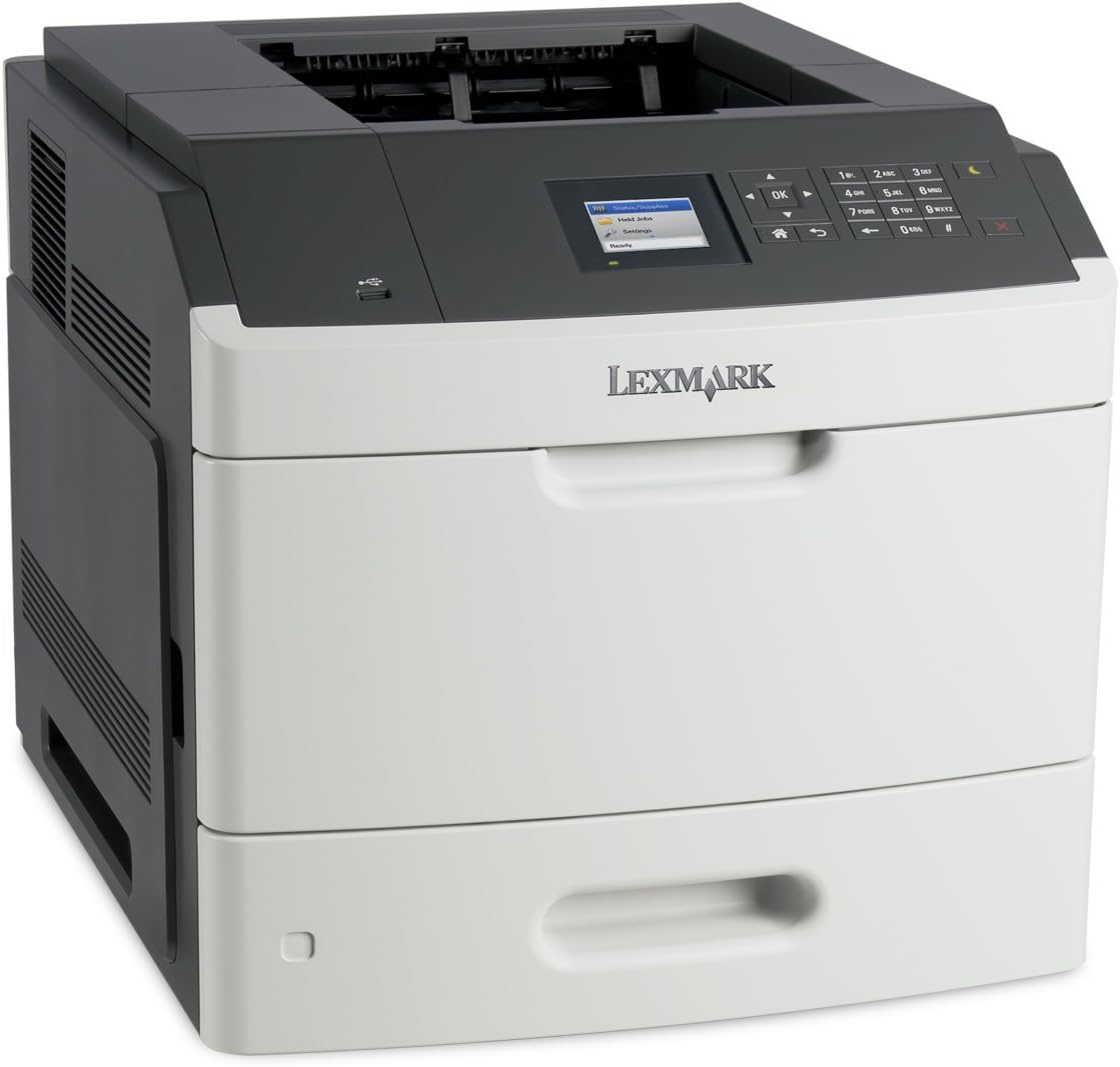 Lexmark MS812DN Monochrome Laser Printer, 70 ppm, 1200 dpi - Part 40G0310