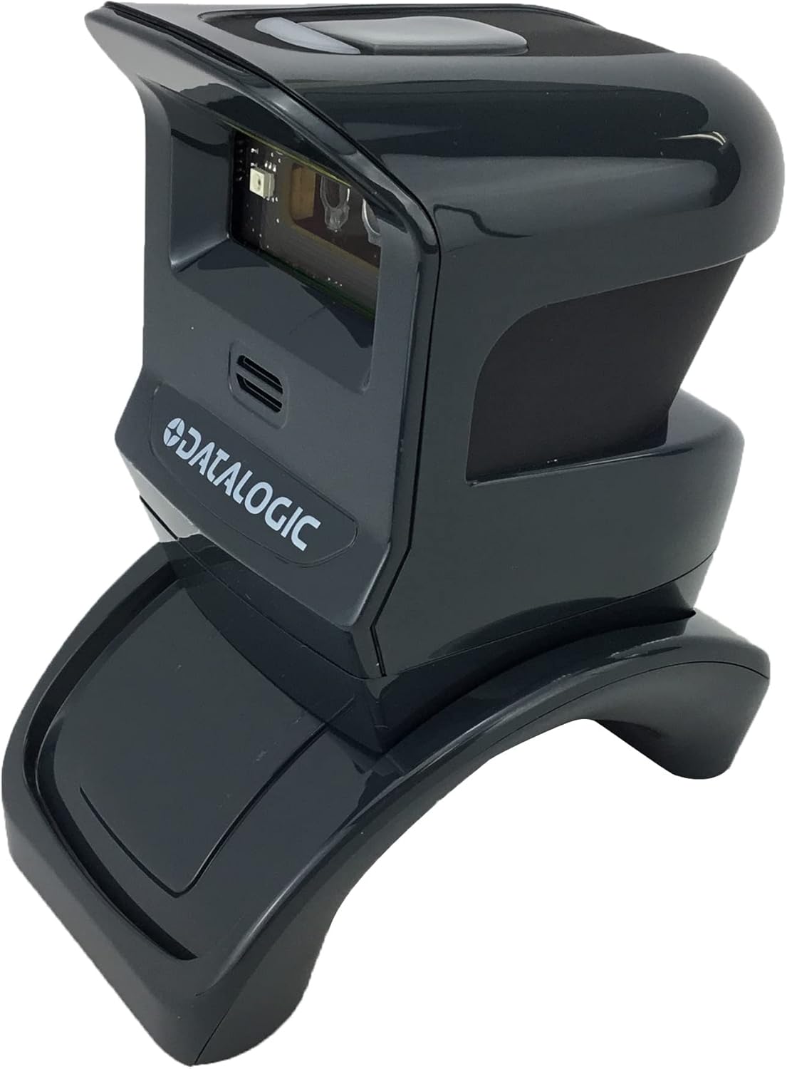 Datalogic Gryphon GPS4490 Omnidirectional Corded 2D/1D Presentation Barcode Scanner, Includes USB Cable and Adjustable Stand