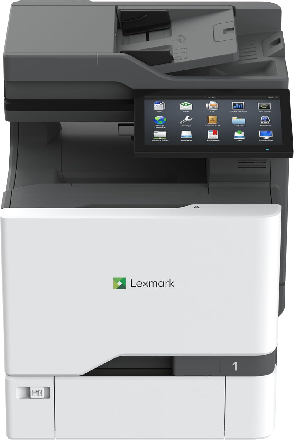 Lexmark CX735adse Delivers Performance, Security, and Ease of use for mid-to-Large workgroups at speeds up to 52 Pages per Minute.(47C9600)
