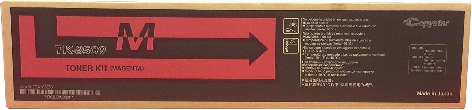 Kyocera Kyo1T02Lcbas0 Kyocera Br Taskalfa 4550-1-Tk8509M Sd Mgnta Toner