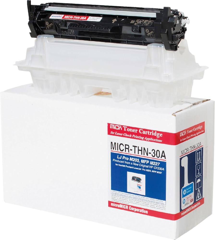 microMICR MICR Toner Cartridge - Alternative for HP CF230A - Black (MICR-THN-30A)