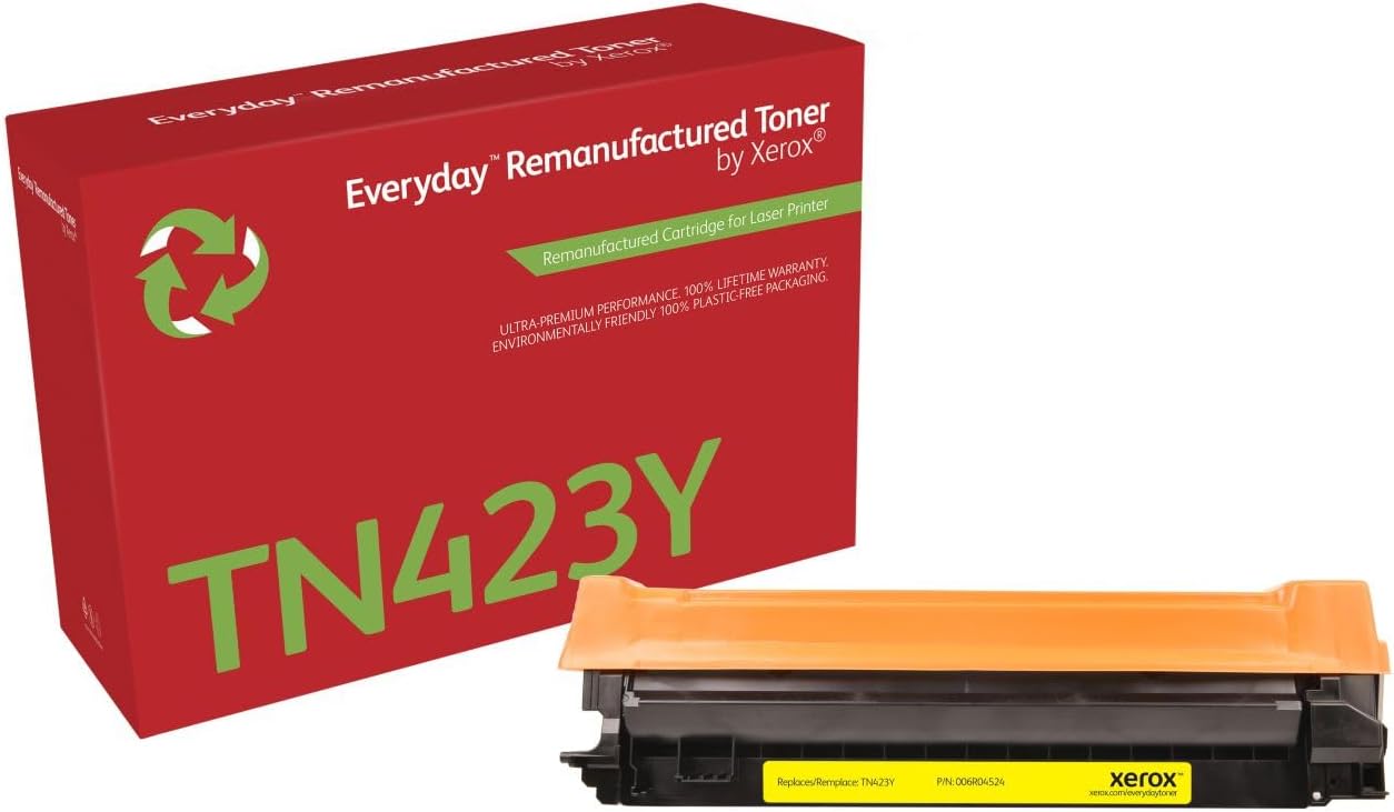 Xerox HY Toner Equiv Brother TN423Y YL for use in: Brother HL-L8260, HL-L8360; DCP-L8410; MFC-L8690, L8900