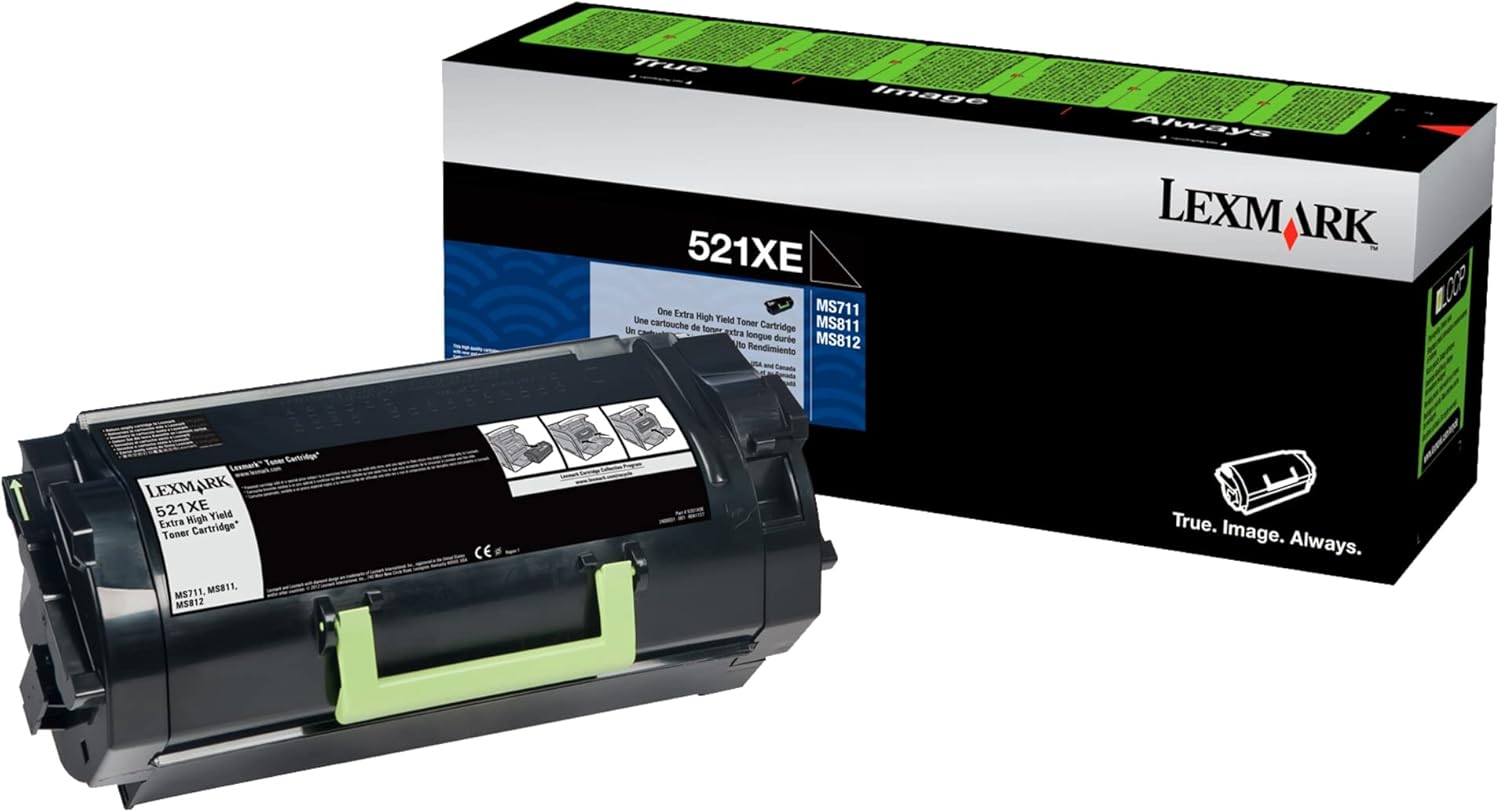 Lexmark Remanufactured Toner Cartridge - Black