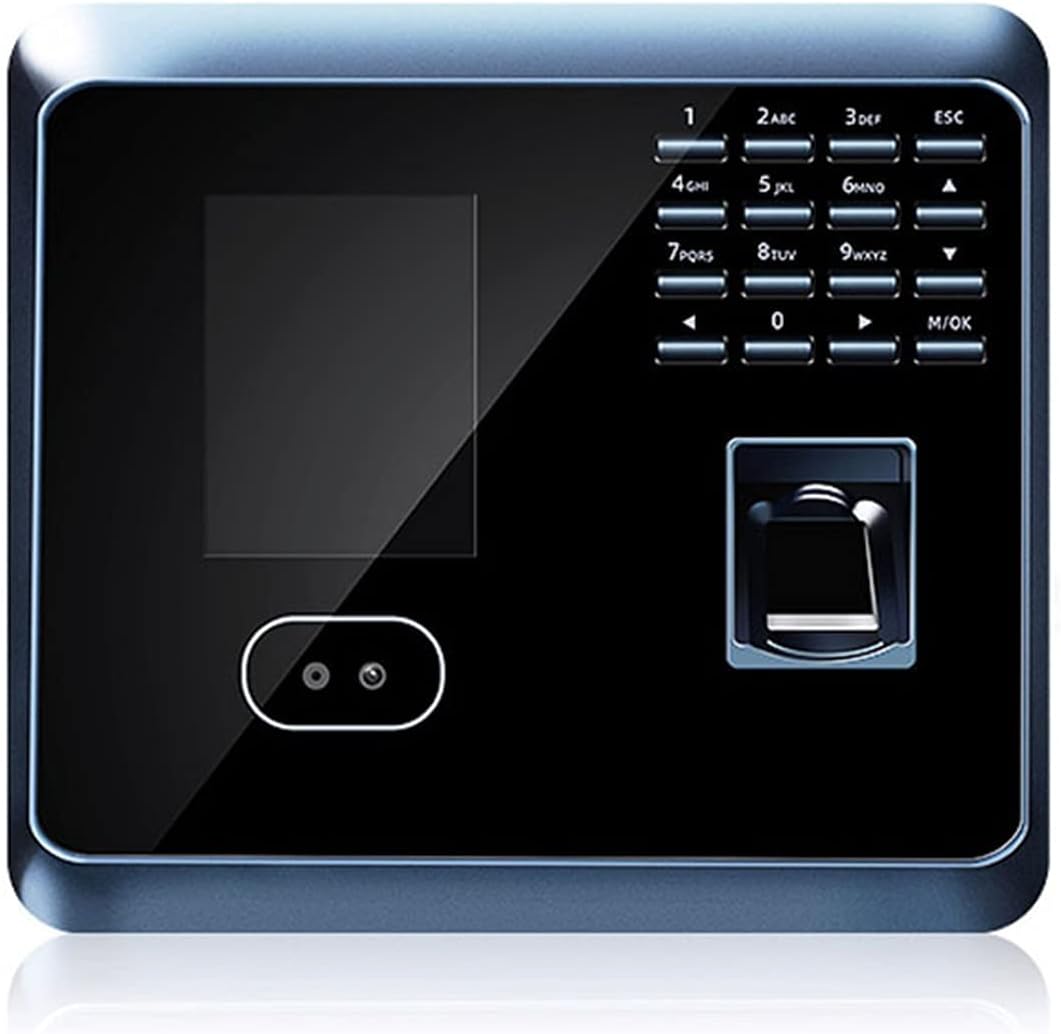 Time Clock WiFi TCP/IP USB Fingerprint Face Facial RFID Card Employee Time Attendance Machine Time Clock Time Recorder System Office Electronics Products,