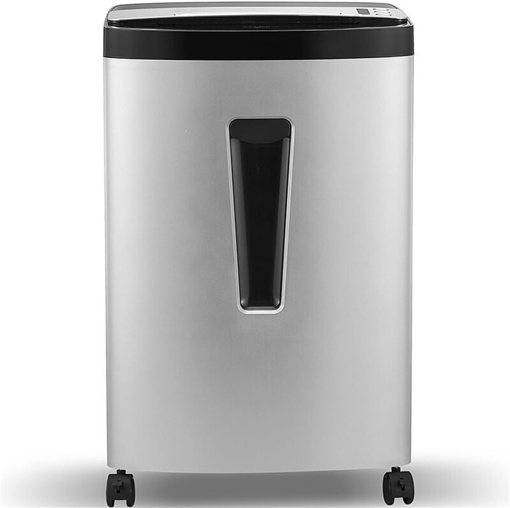 ONMYJFD Class 4 Secure Office Commercial Shredder 16 Sheets Per Pass 60 Minutes 33L