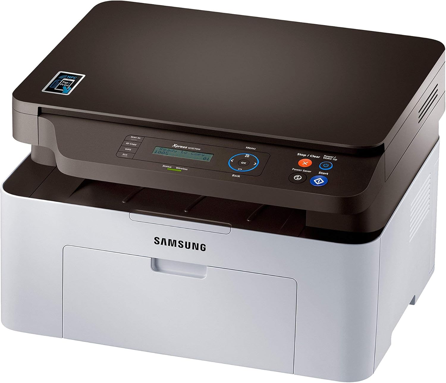 Samsung Xpress M2070W Wireless Monochrome Laser Printer (Renewed)