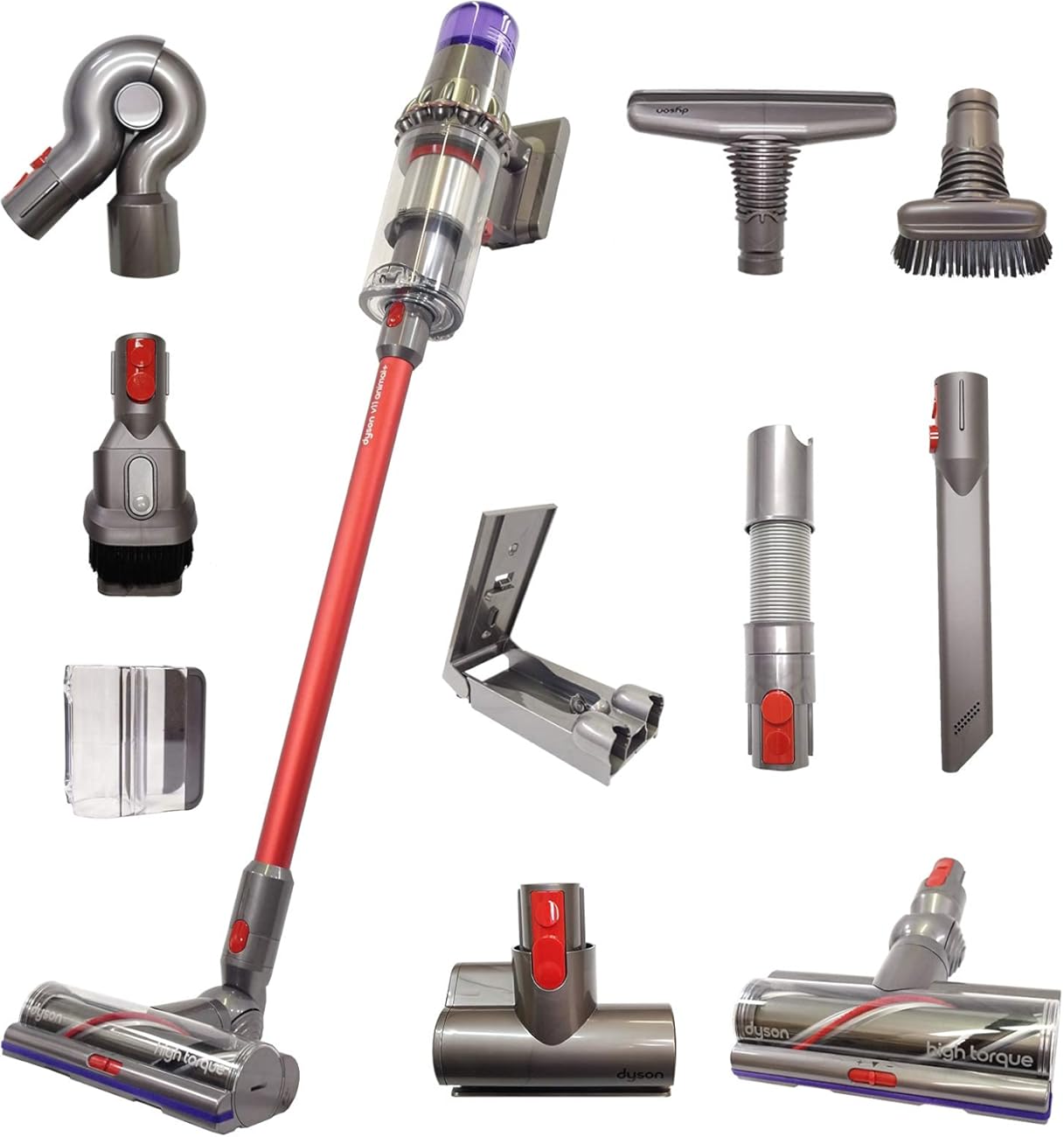 Dyson V11 Animal+ Cordless Red Vacuum Cleaner, Limited Red Edition (Renewed)