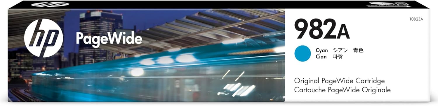 HP 982A | PageWide Cartridge High Yield | Cyan | T0B23A