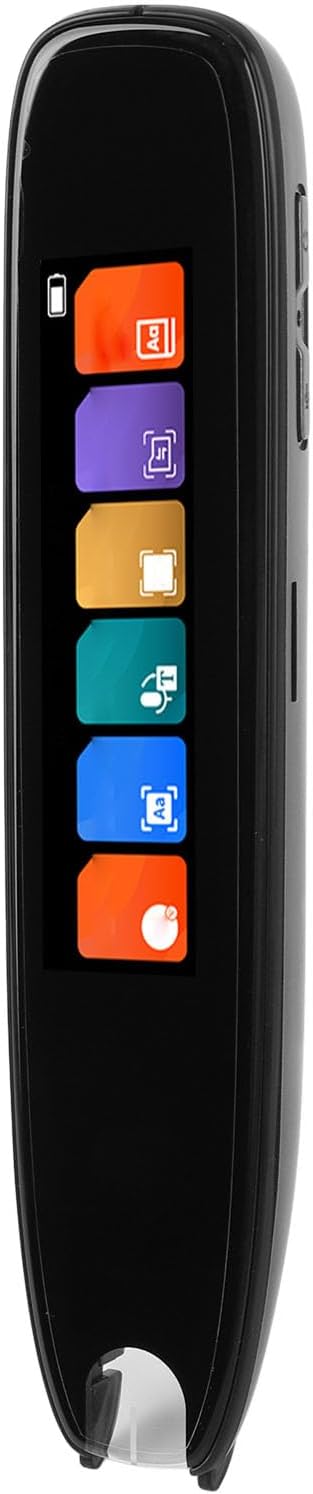 S65 Translation Scanning Pen, Scan Reader Pen Text to Sp Device Translator Pen, Reading Pen for Dyslexia, 42 Languages, Photo Translation OCR Pen Scanner for Students Adults