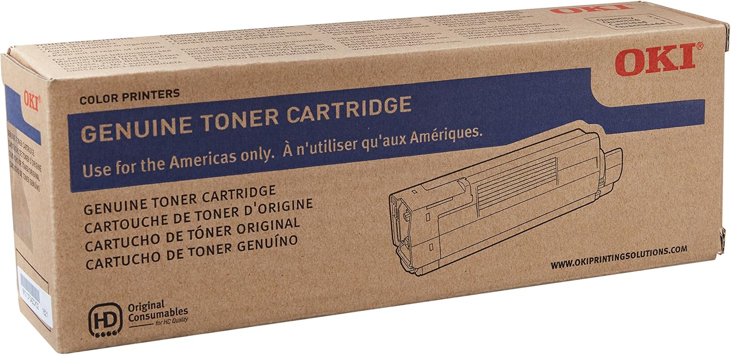 Oki Data C610 Series 44315304 Toner Cartridge (Black)