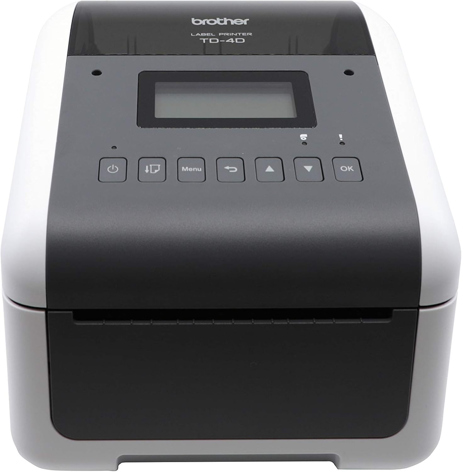 Brother TD-4550DNWB 4-inch Thermal Desktop Barcode and Label Printer, for Labels, Barcodes, Receipts and Tags, 300 dpi, 6 IPS, Standard USB and Serial, Ethernet LAN, Built-in Wi-Fi and Bluetooth,White