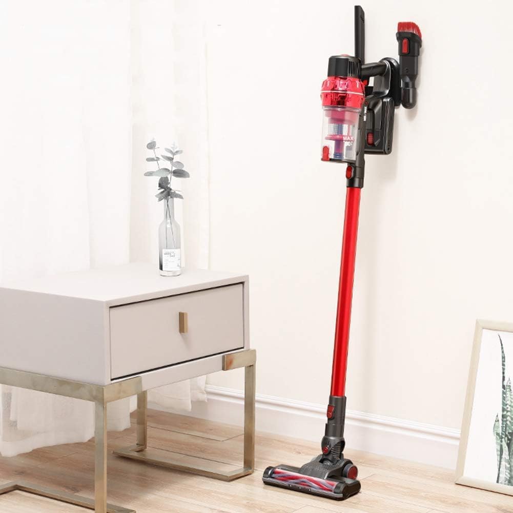 Handheld Vacuum Clean,Upright Vacuum Cleaner Cordless Stick Vacuum Cleaner with 9KPa Powerful Suction, Low-Noise, Wall Mount, Motorised Floor Brush, Cordless Vacuum Cleaner, Convert from Upright to Ha