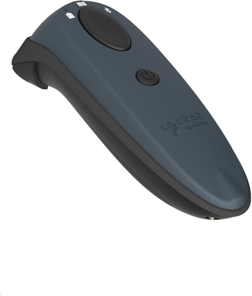 SOCKET Mobile CX3357-1679 DuraScan D700, 1D Imager Barcode Scanner, Gray, 1.5