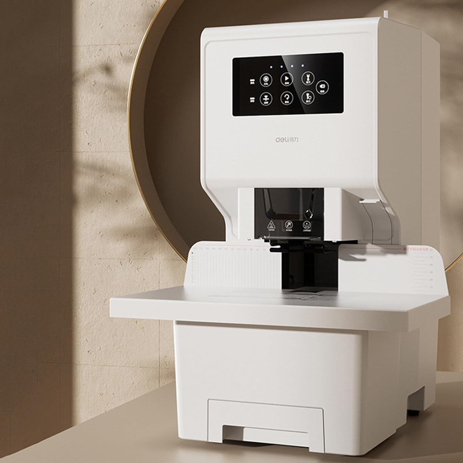 SICWEDIM Bill Voucher Binding Machine, 600 Pages Full Automatic Nylon Tube Book Binder, Punchinghine 60mm Thickness, 15s Fast Binding, for School Office Binding