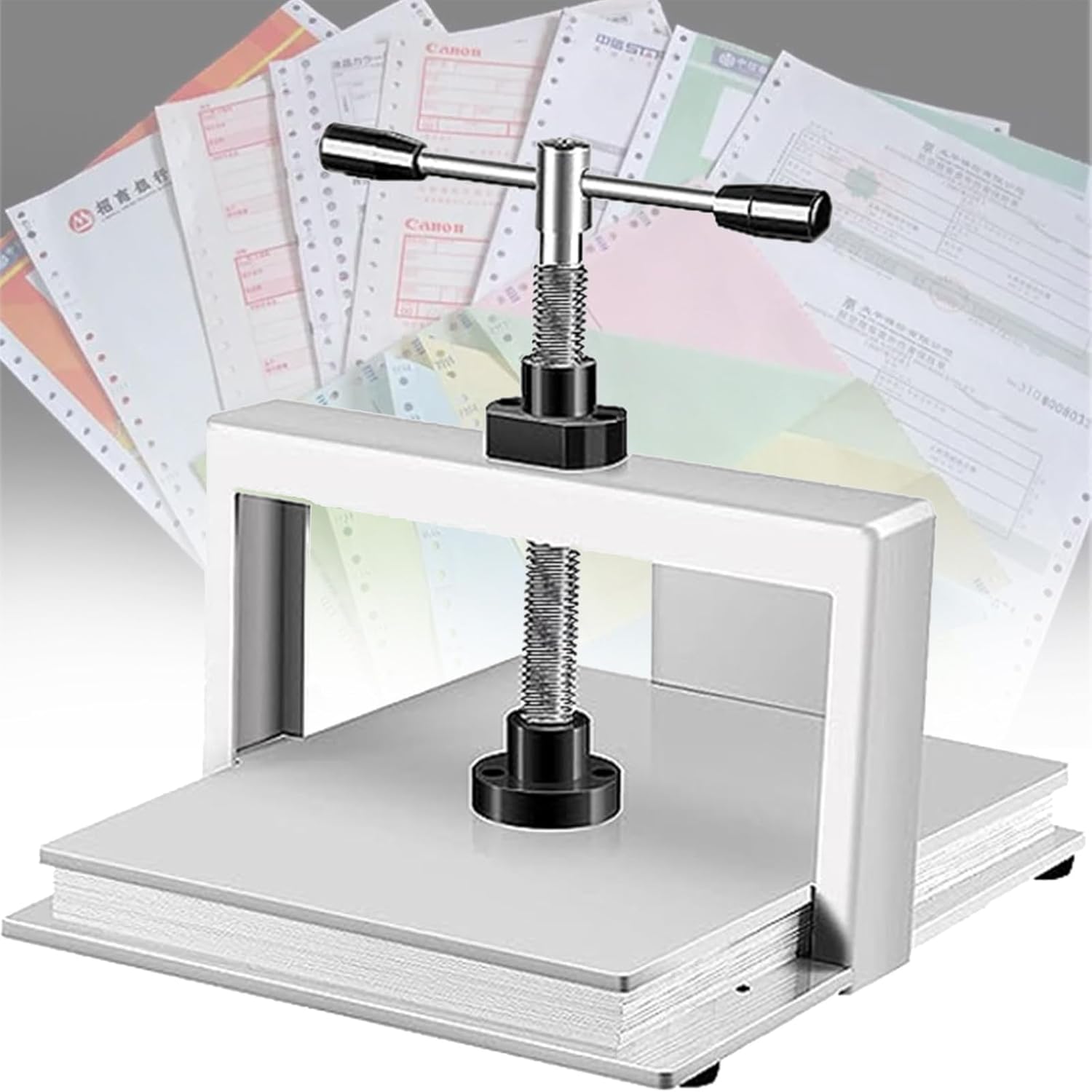 A4 /A3 Binding Machine,Bookbinding Machine,Manual Bookbinding Machine Double Scale Flat Paper Machine Coffee Machine Invoice Machine,A3