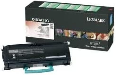 Lexmark X463A11G Return Program Black Toner Cartridge