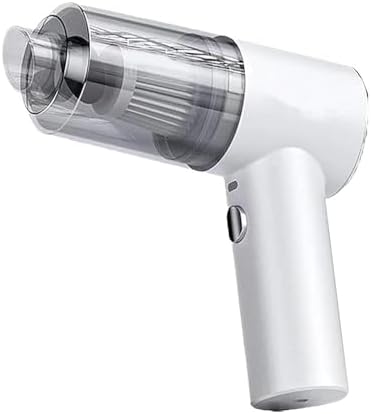 Zocxielr Portable Handheld Car Vacuum Cleaner - Lightweight & Low-Noise for Pet Hair and Stubborn, 12V Auto Vehicle Vacuum