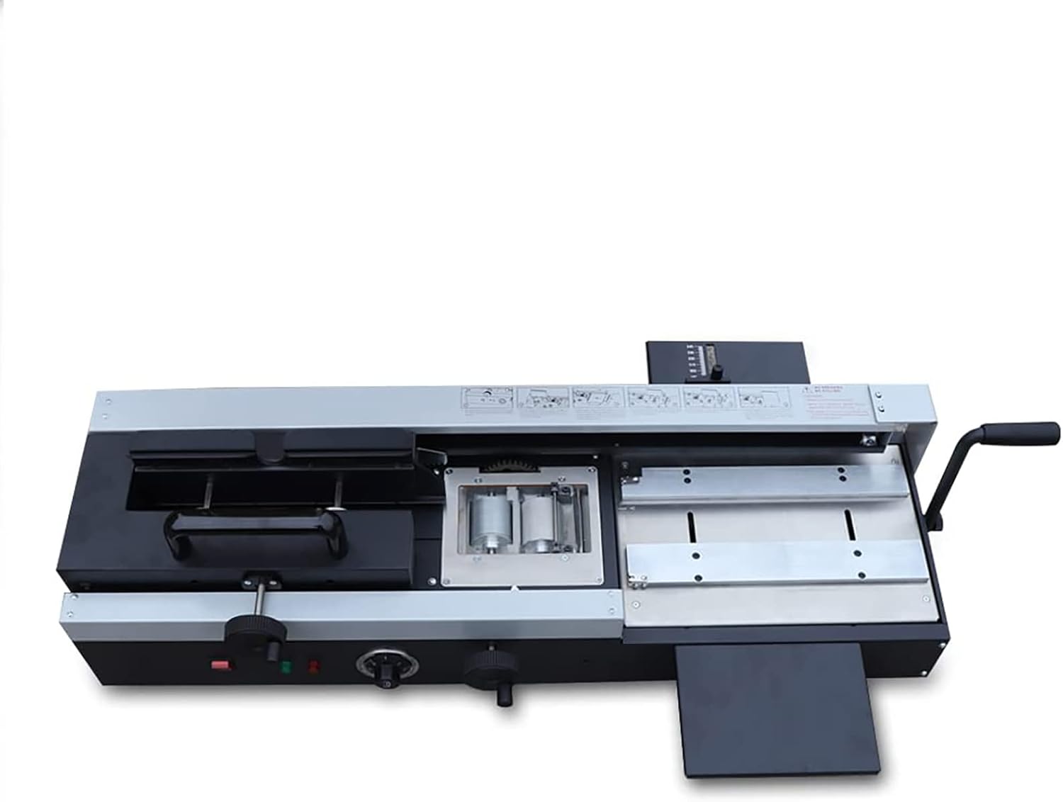 JIQHOHX Wireless Glue Book Binding Machine,1200W for Paper Books Albums Notebook, A4 Manual Hot Glue Book Binder with Milling Spine Rougher Binding Machine for Paper Books Albums Notebook