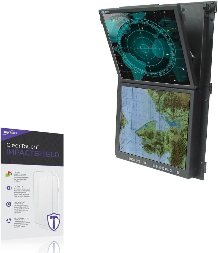 BoxWave Screen Protector Compatible With Neuro Logic Systems DM-19-TH - ClearTouch ImpactShield (2-Pack), Impenetrable Screen Protector Flexible Film