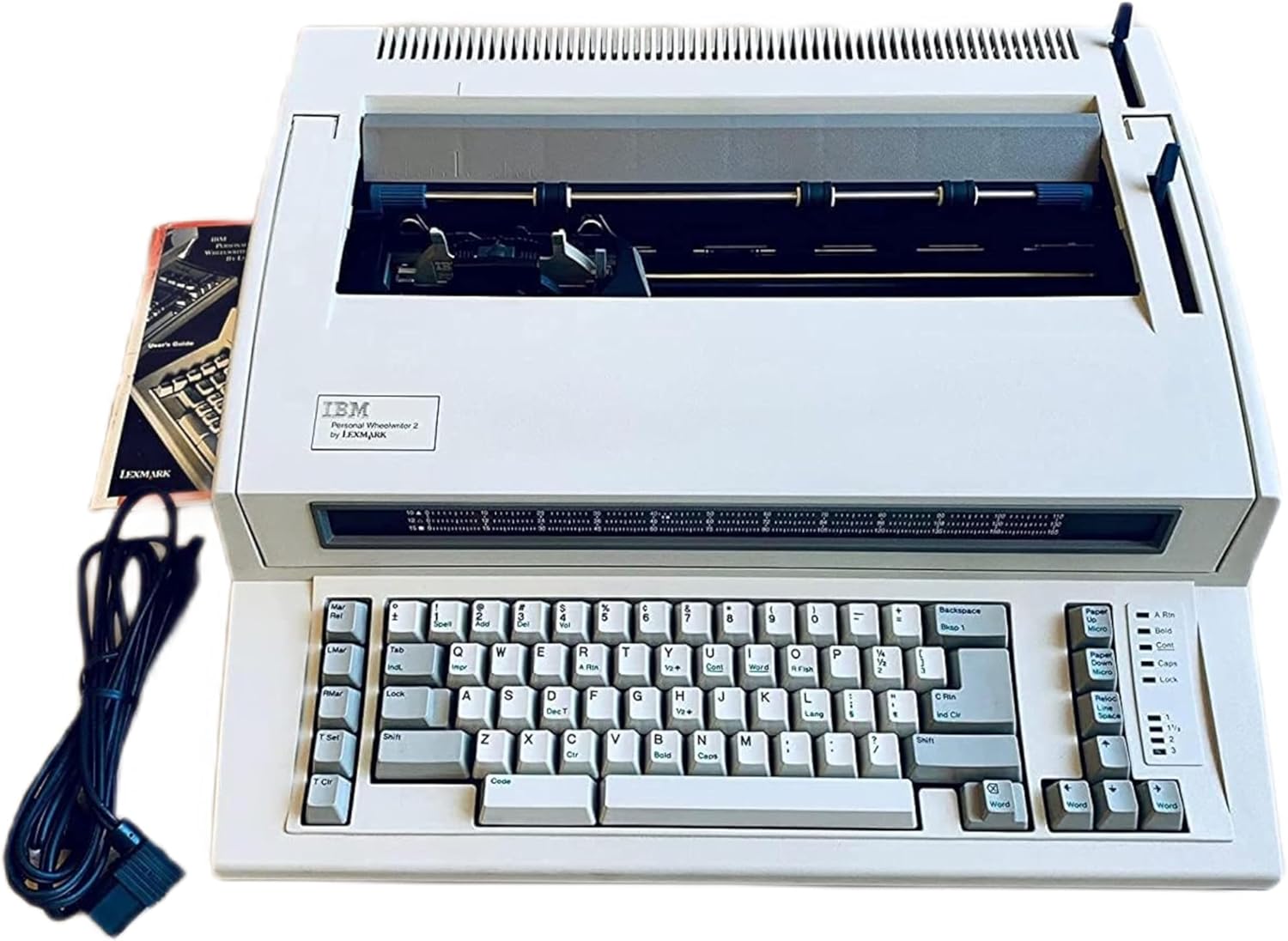 IBM Personal Wheelwriter 2 Electronic Typewriter (Renewed)