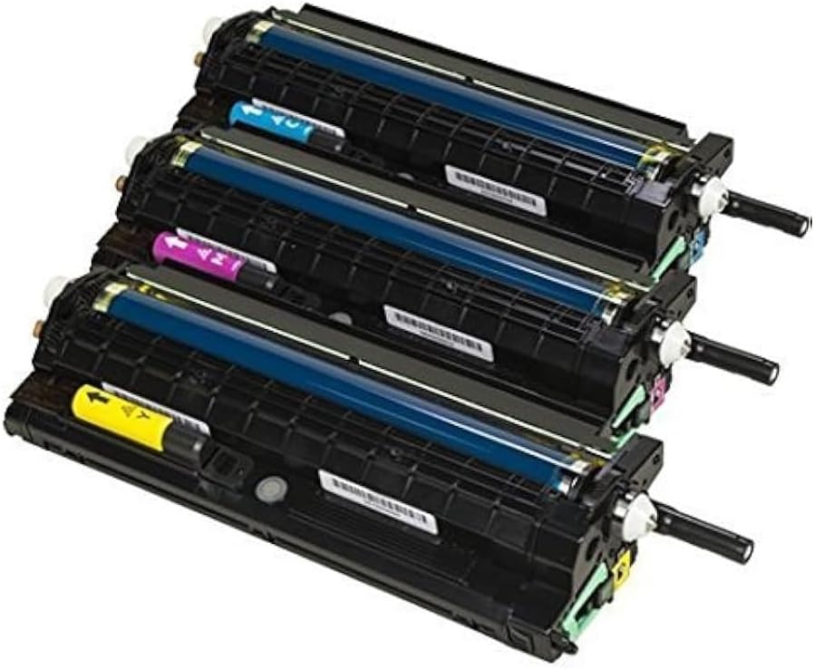 Ricoh Color Photoconductor Unit Set, Includes Cyan Magenta Yellow, 50000 Yield, Type 7100A (402050)