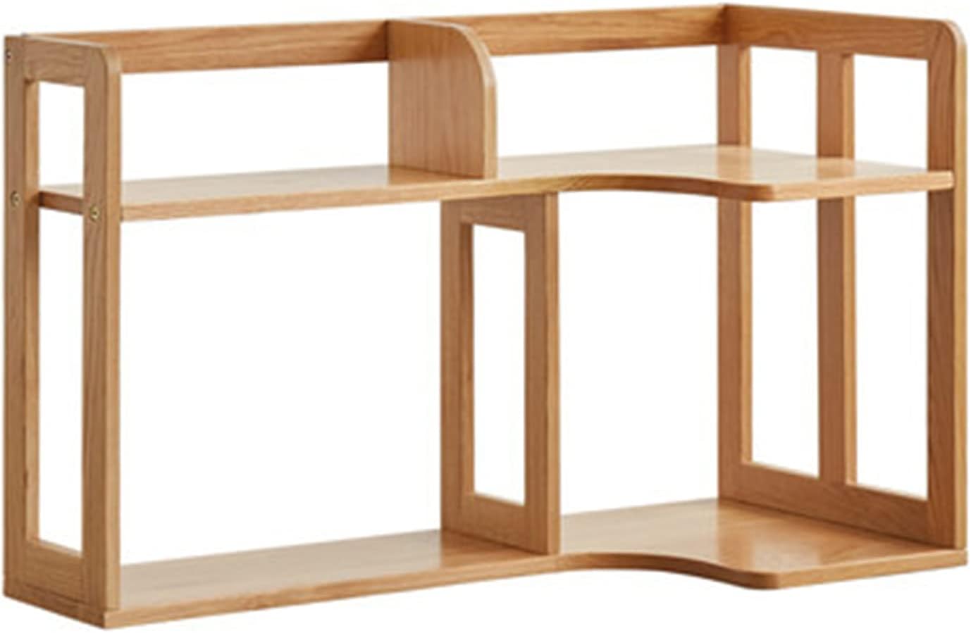 KIZQYN Bookcase Bookshelf Desktop Small Bookshelf Storage Rack Modern Minimalist Study Furniture Storage Rack Bookshelf (Color : A)