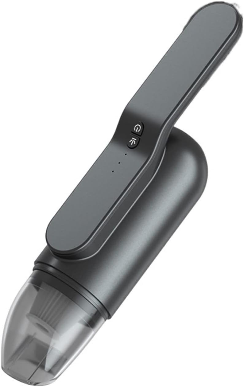 WAGNUS Car Vacuum Cleaner Wireless Charging Handheld Mini Car Pet Multi-Function Portable High-Power Vacuum Cleaner (Color : C)