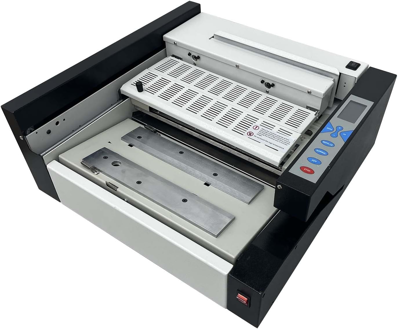 JARYANNIX Binding Machine, Hot Glue Book Binder with LCD Screen & Fault Detection, 1.4