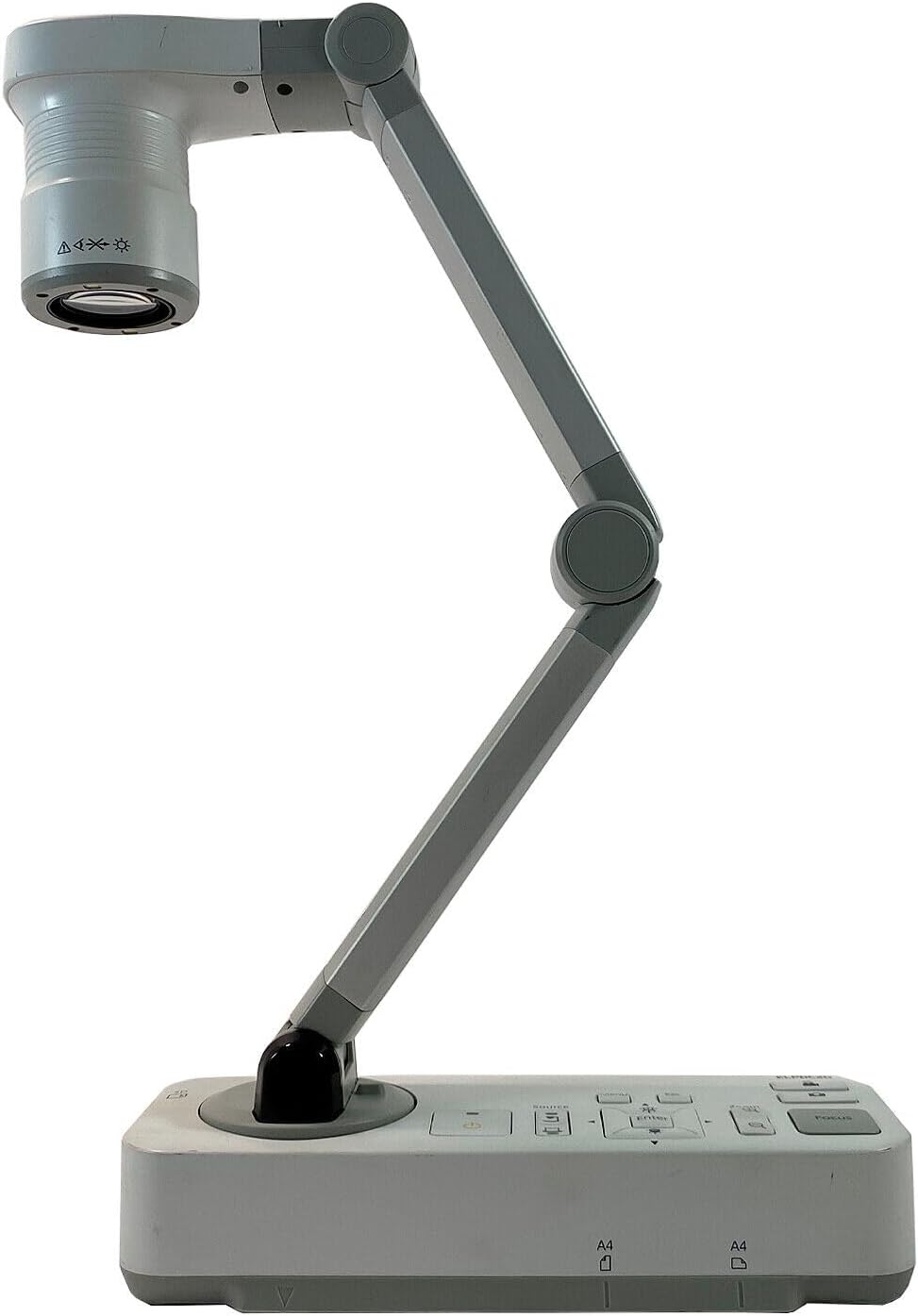 Epson ELPDC20 Document Camera 120x Total Zoom Visualiser USB 2.0 HDMI, Bundle AC Adapter, HDMI Cable, VGA Cable (Renewed)