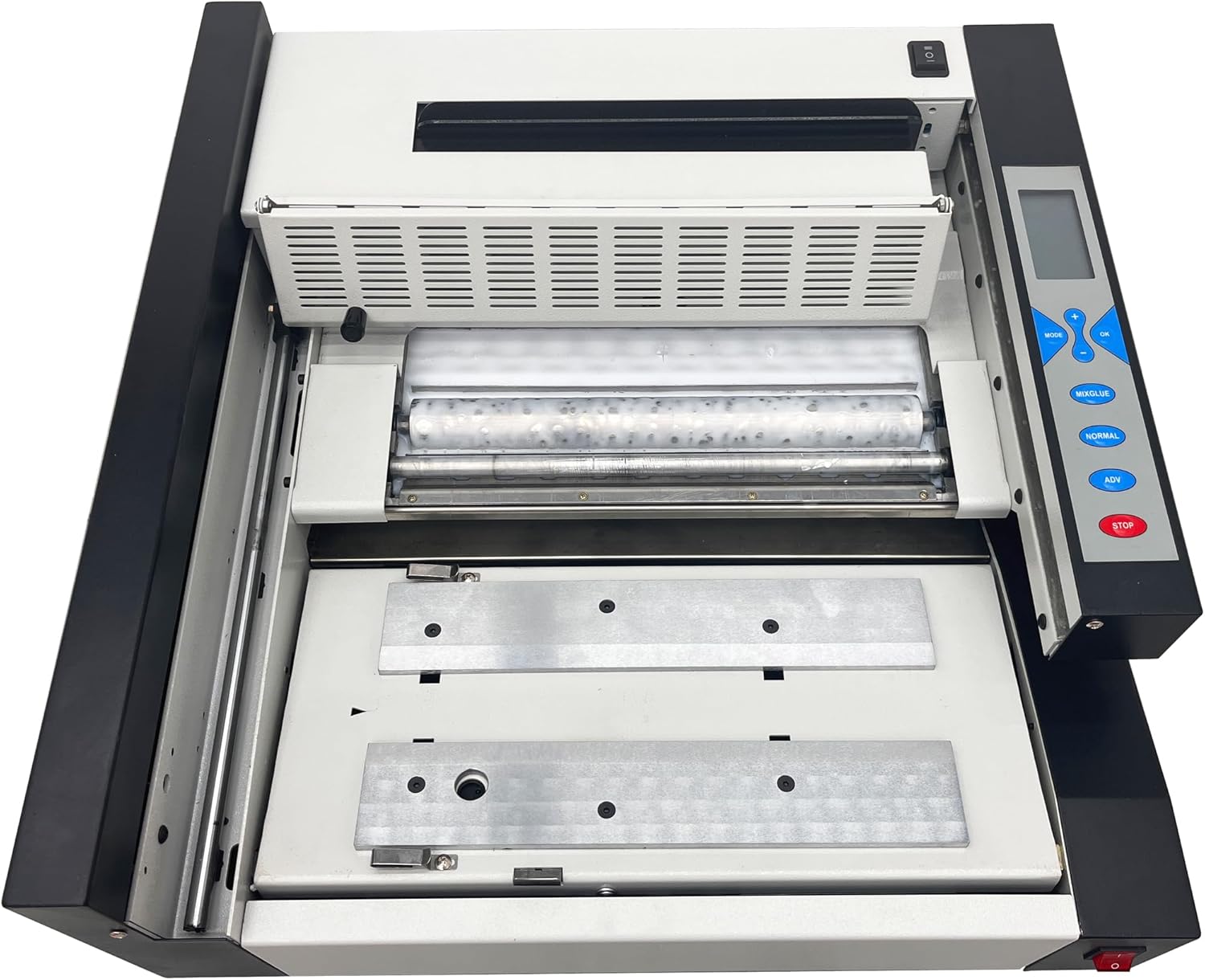 HQHAOTWU Thermal Binding Machine Automatic Hot Melt Glue Binding Machine Book Document Contract Heat Binder Electric Binding Machine 1.4