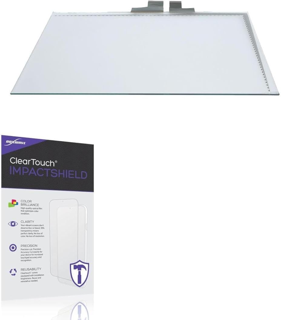 BoxWave Screen Protector Compatible with DMC DUS-190WC060A (19 in) - ClearTouch ImpactShield (2-Pack), Impenetrable Screen Protector Flexible Film