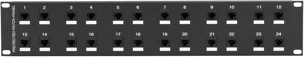 24-Port Cat6 Surge-Protected Pa