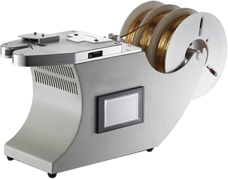 TYUHDUYUR Semi-Automatic Twist Tie Machine, Metallic Twist Tying Machine Binding, Semi Automatic Tying Machine and Twist Tie Machine, for Gift Packaging Binding Bagging Sealing, with 3 pcs