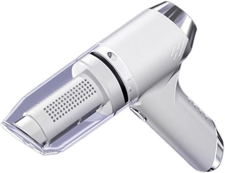 WAGNUS Car Vacuum Cleaner Wireless Charging 3 in 1 Air Duster Vacuum Pumping Handheld High-Power Vacuum Cleaner for Home Applicance (Color : Light Grey)