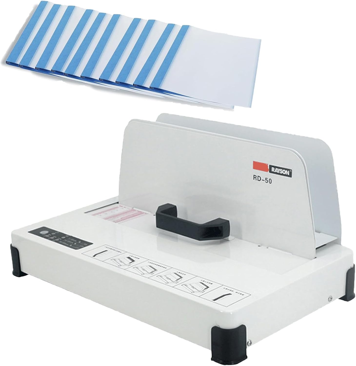 SICWEDIM Thermal Binding Machine 500 Sheets Capacity Book Binding Material, A3/A4/A5 Document Heat Binder Hot Melt Machine Metal Thermal Binder Contract Document Invoice