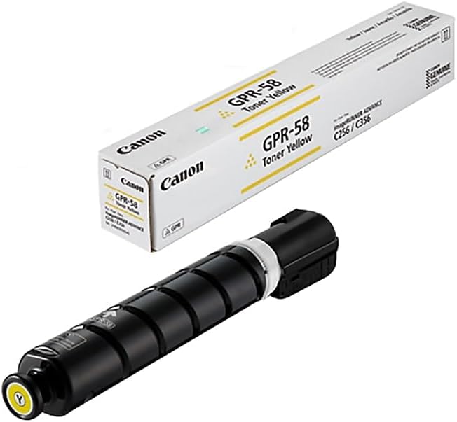 Canon GPR-58 Yellow Standard Yield Toner Cartridge (2185C003)