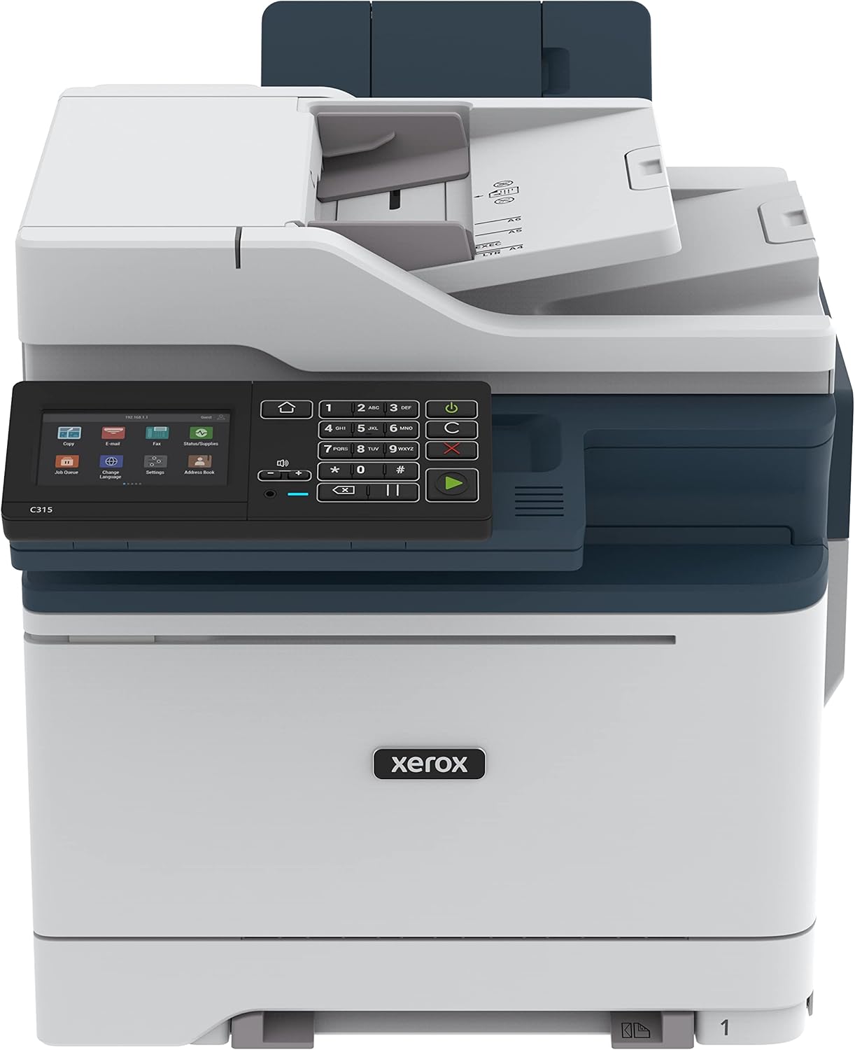 Xerox C315 Color Multifunction Printer, Print/Scan/Copy/Fax, Laser, Wireless, All in One