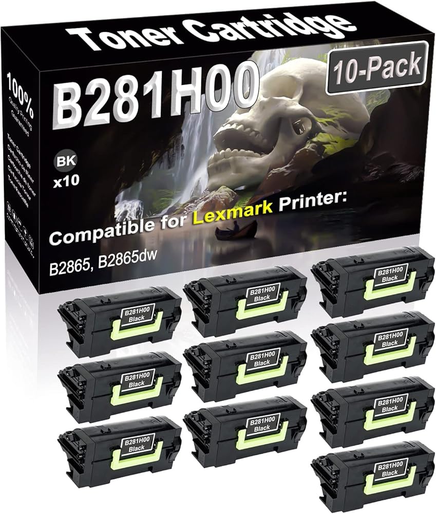 SINIYA 10-Pack Compatible High Capacity B281H00 Imaging Toner Cartridge use for B2865 B2865dw Printer (Black)