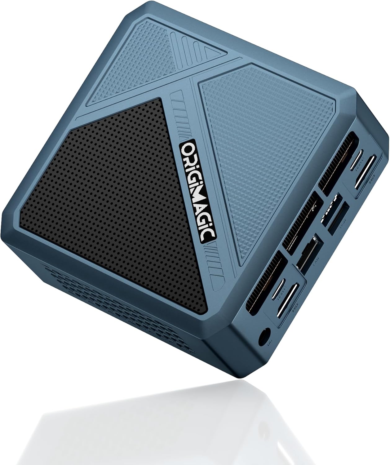 origimagic N2 Pro 8K USB4 Mini PC Ryzen 7 6800H, Radeon 680M Graphics, 32GB DDR5 RAM 512GB NVMe SSD Mini Computers, 2.5G LAN, Wi-Fi 6E/BT 5.2(AX210), HDMI/USB-C/4K Quad Display, Office/Home/Business