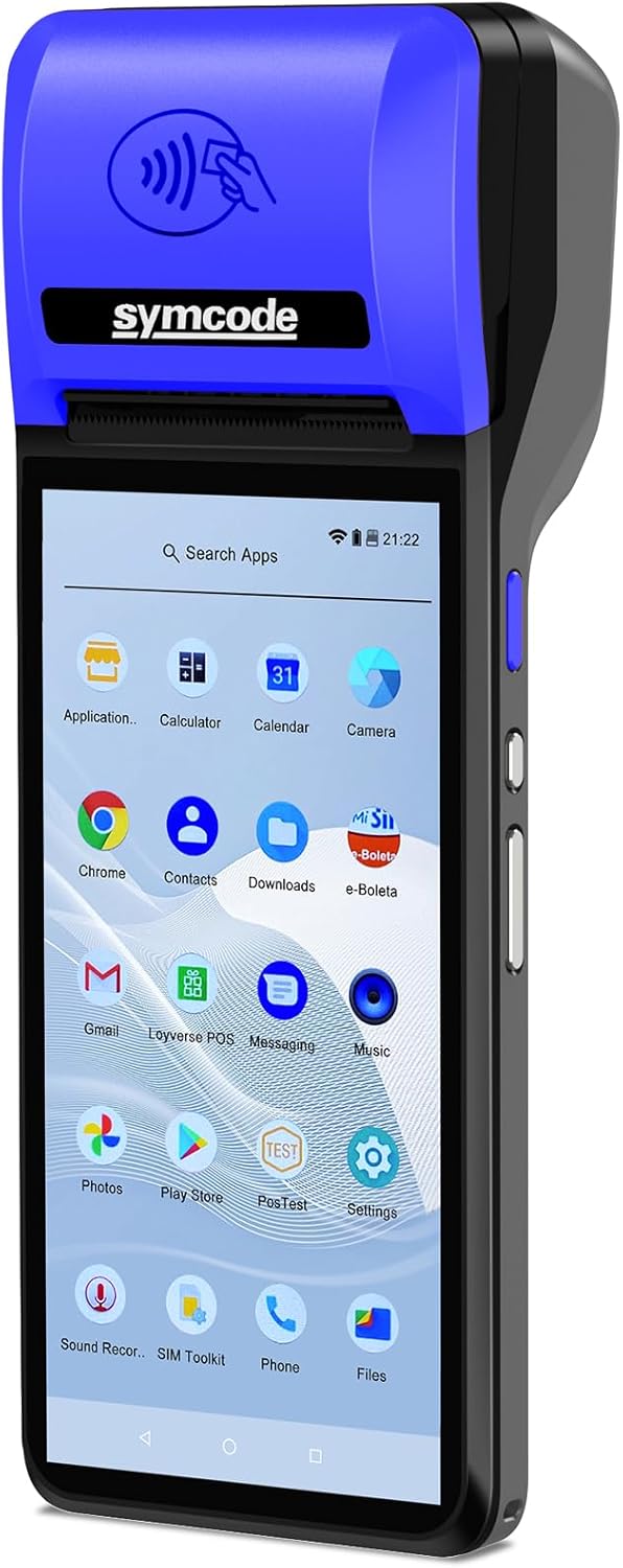 symcode POS PDA Mobile POS Machine Terminal Thermal Receipt Printer 5.99