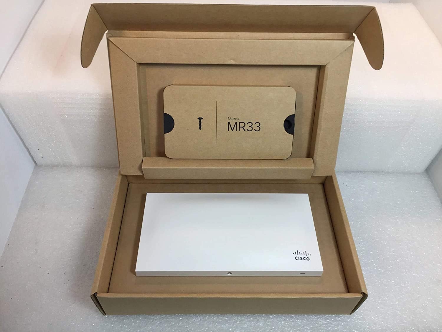 Meraki | MR33-HW | Meraki MR33 Cloud Managed AP with (LIC-ENT-3YR) Meraki MR Enterprise License, 3 Years