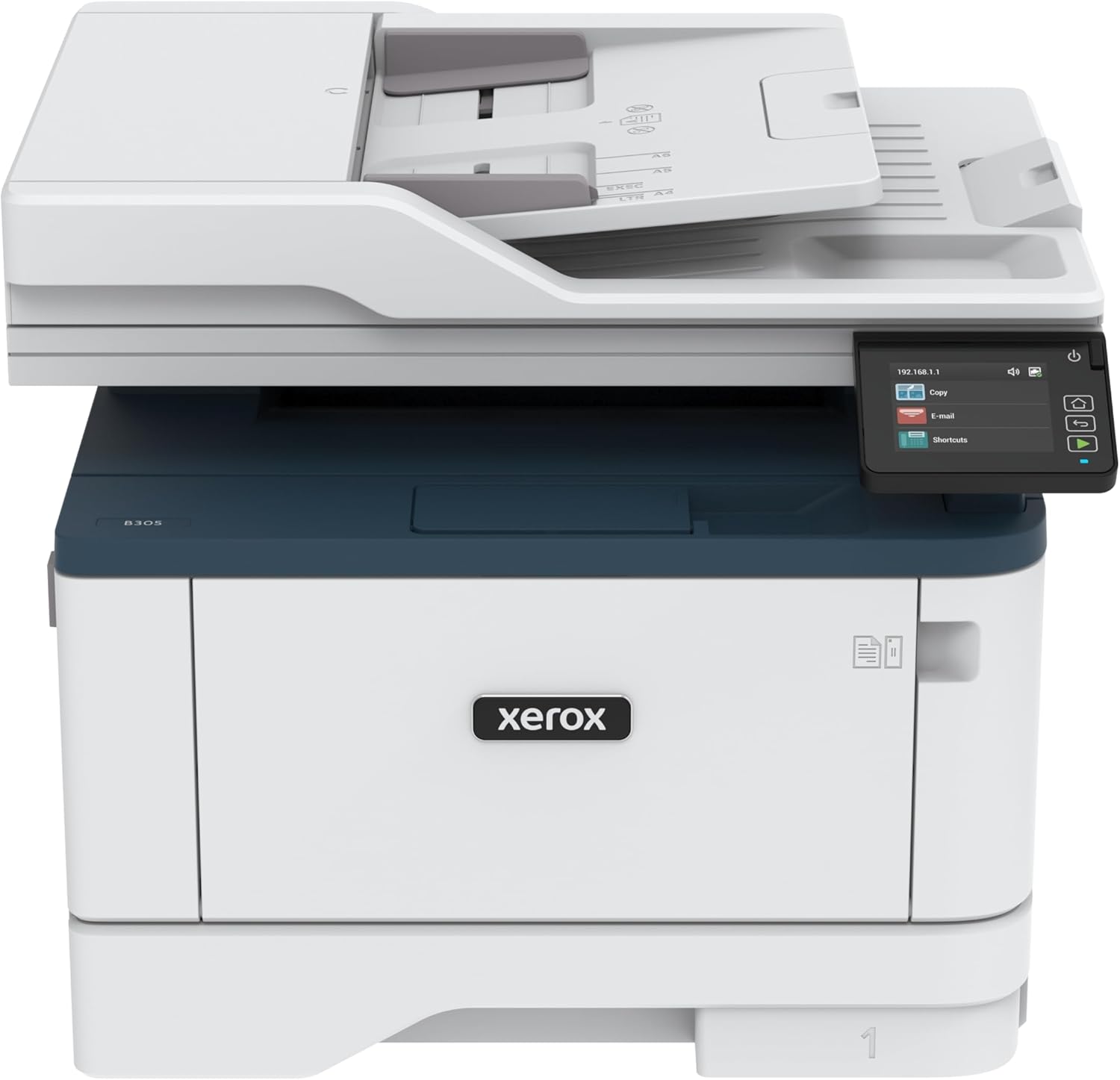 Xerox B315DNI All-In-One, Laser, B&W, Wireless, RADF, Letter, Print, Scan, Copy, Fax, Energy Star Certified, Up to 42PPM