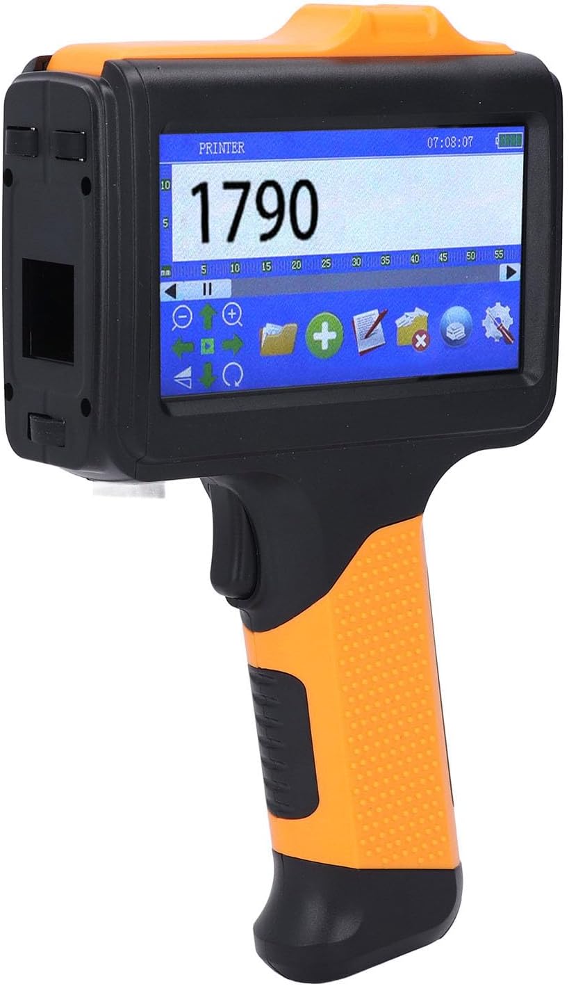 Zunate Bluetooth Handheld Inkjet Printer – Portable with Cartridge & 4.3