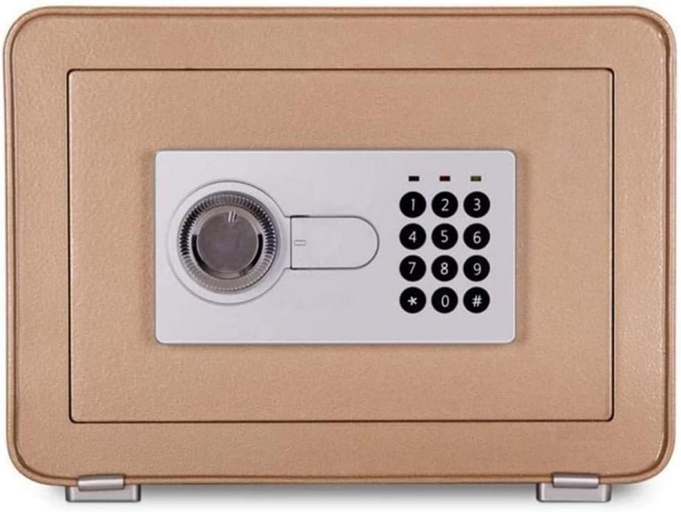 KG7HQRP Cabinet Safes Safe Box for Home Electronic Digital Safes Safety Deposit Box Fireproof Waterproof Keypad Lock Security Cabinet for Home Office School Hotel