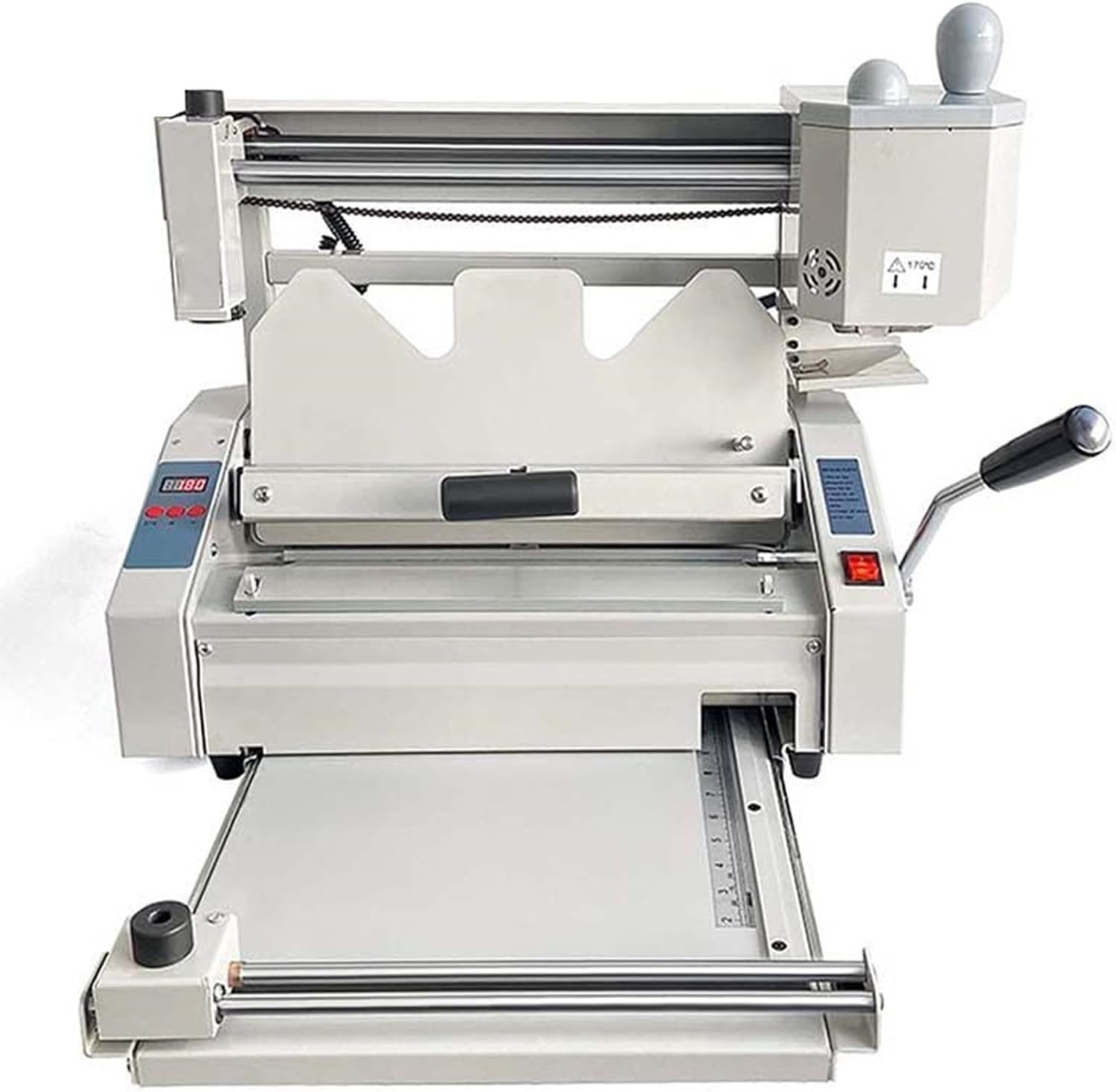 DFEDHF Wireless A4 Hot Melt Glue Paper Binder Book Desktop Binding Machine with Milling Spine Rougher for Paper Books Albums Notebook