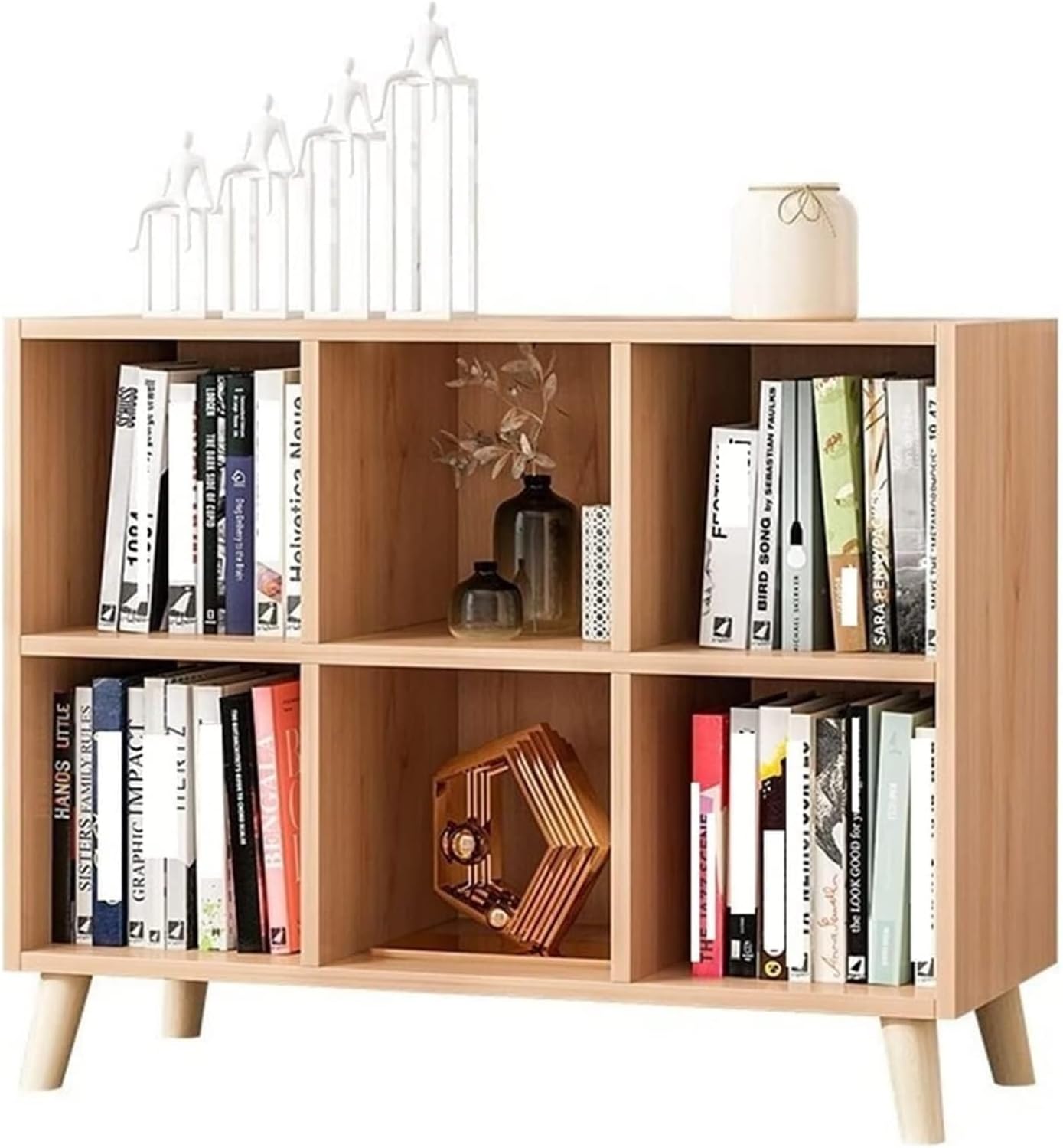 TiStm Bookshelf Bookcase Bookshelf Floor Small Simple Modern Study Shelf Simple Shelf Living Room Cabinet Bookshelf