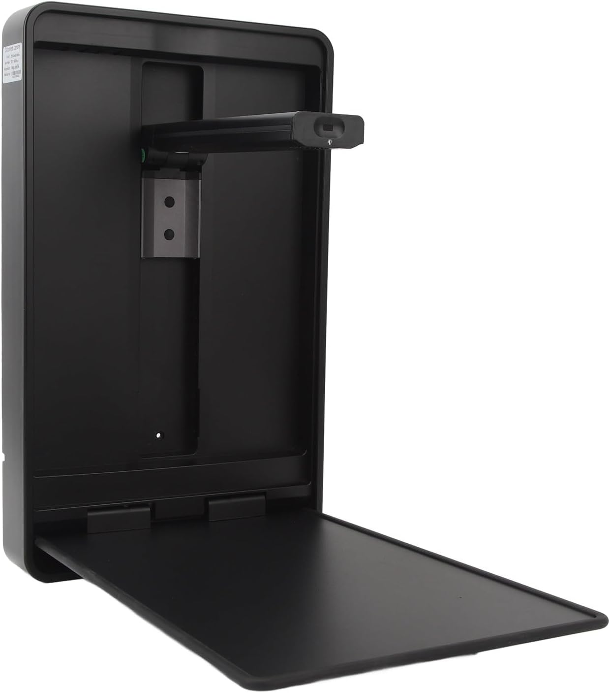 8MP Document Camera, USB A4 Auto Focus Doc Camera & Webcam for Teachers, Distance Learning, Video Conferencing, 4 LED Fill Lights, Wall Mounted, Magnetic Door, Detachable Lens