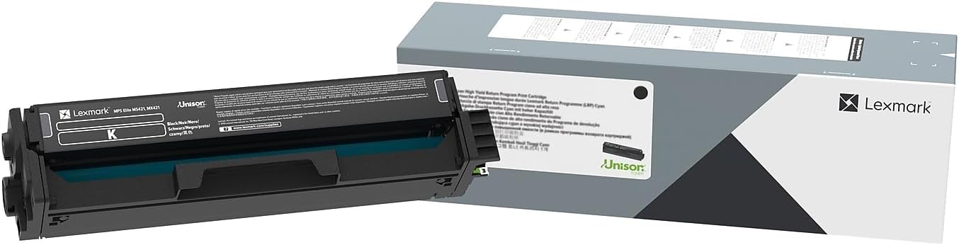 Lexmark C330H10 H Black High Yield Print Cartridge