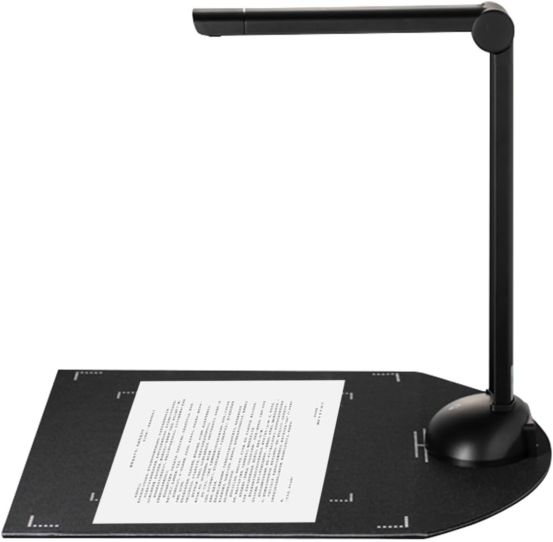 Portable Document Scanner Camera,8MP Book Document Camera with Deskewing,Capture Size A4,OCR Book Scanner for Remote Lessons Office and Education,Compatible with Windows(Size:16 Million Pixels)