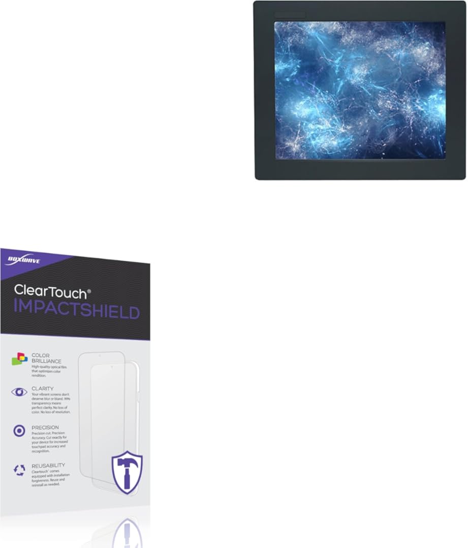 BoxWave Screen Protector Compatible With Automation Direct ATM1900 - ClearTouch ImpactShield (2-Pack), Impenetrable Screen Protector Flexible Film
